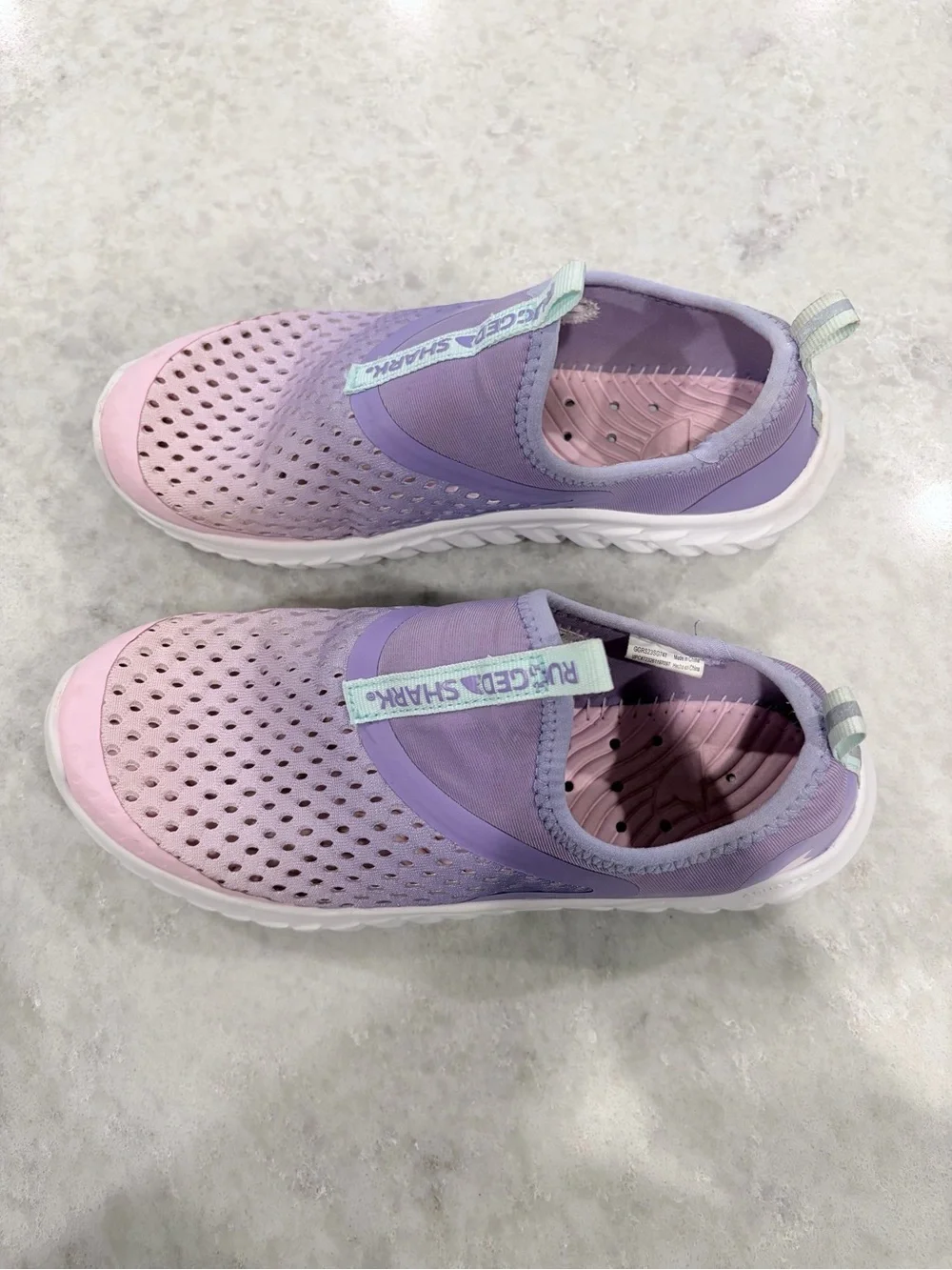 Rugged Shark Girls Water Shoe - Size 4